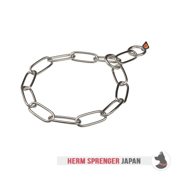 "Big Brother" ステンレス鋼製ロング・リンクのチョークチェーン - 4.0 mm