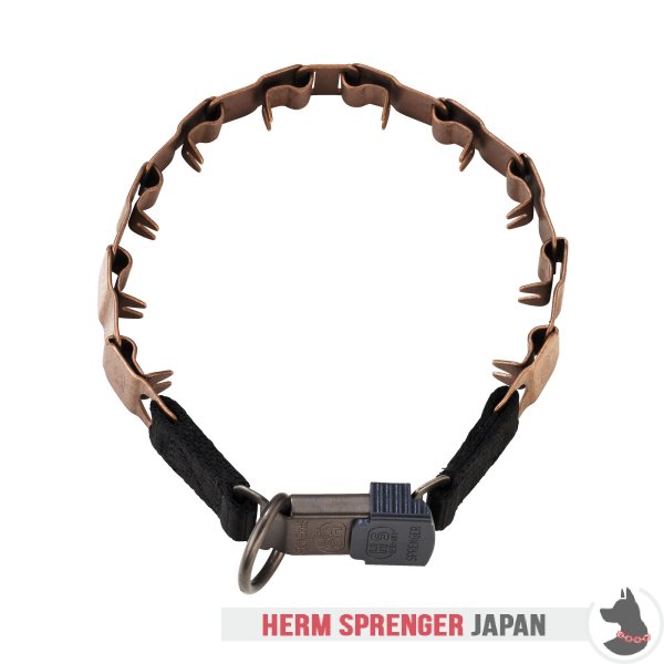 "Gentle Spike" クロガン製ネックテックのスポーツ用ドッグ首輪　60 cm