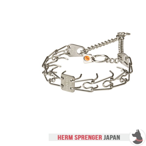 "Training Profy" 回り継ぎ手付きステンレススチール製ピンチ首輪（2.25 mm x 40.6 cm）