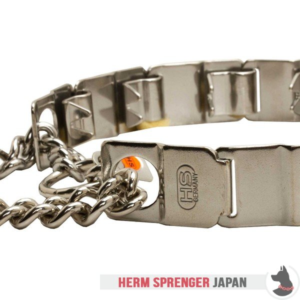 "Sport Master" ステインレススチール製ネックテック首輪　犬用スポーツ用 - 48 cm