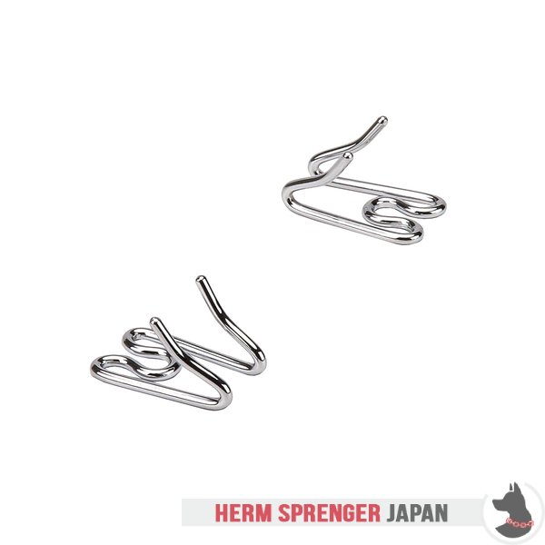 プロングカラー用"Cold Kiss"というクロムメッキ鋼製追加リンク - 3.2 mm