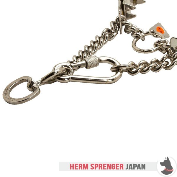 "Sport Master" ステインレススチール製ネックテック首輪　犬用スポーツ用 - 48 cm