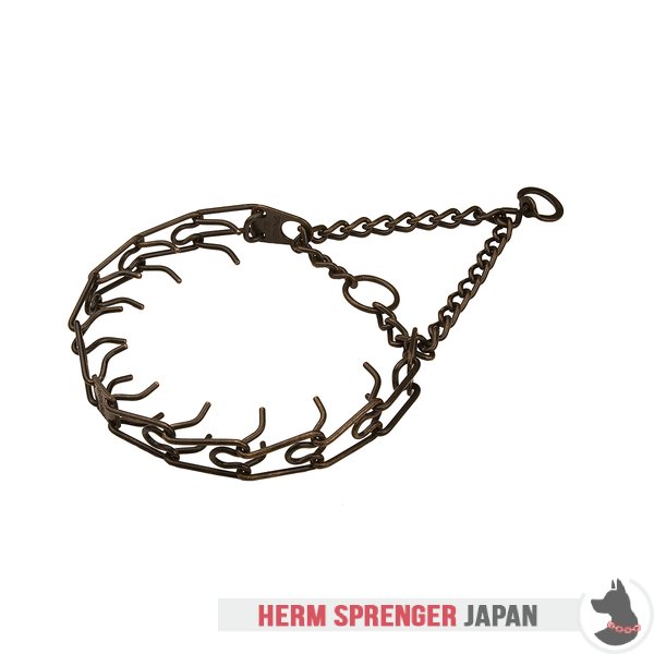 "Antique Treasure" 銅めっき鋼のピンチカラー　中心部のプレート、回り継ぎ手と組み立てチェーン付き　(4 mm x 63 cm)