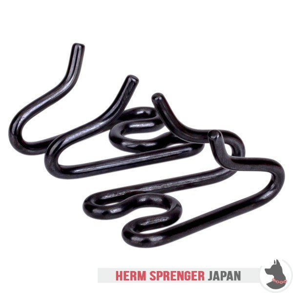 "Black Rose Thorn" 黒染めステンレス鋼製追加リンク　犬のプロング首輪用 - 2.25 mm