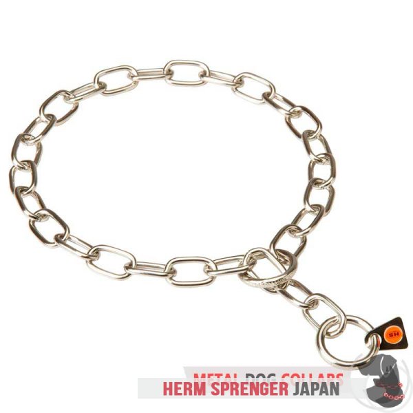 耐食性に優れている犬用チョーカー 毛切れ防止 [HS59#1082 51541 (55) Fur Saver Collar] : プロングカラー、 プロング首輪、ピンチカラー、ピンチ首輪、ドッグトレーニングカラー、犬のトレーニング首輪、犬用訓練首輪、クロガンカラー、クロガン首輪、チェーンカラー  ...