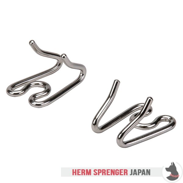 "Silverthorn" ステンレススチール製追加リンク　プロングカラー用 - 2.25 mm
