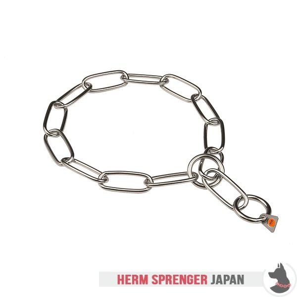 "Big Brother" ステンレス鋼製ロング・リンクのチョークチェーン - 4.0 mm