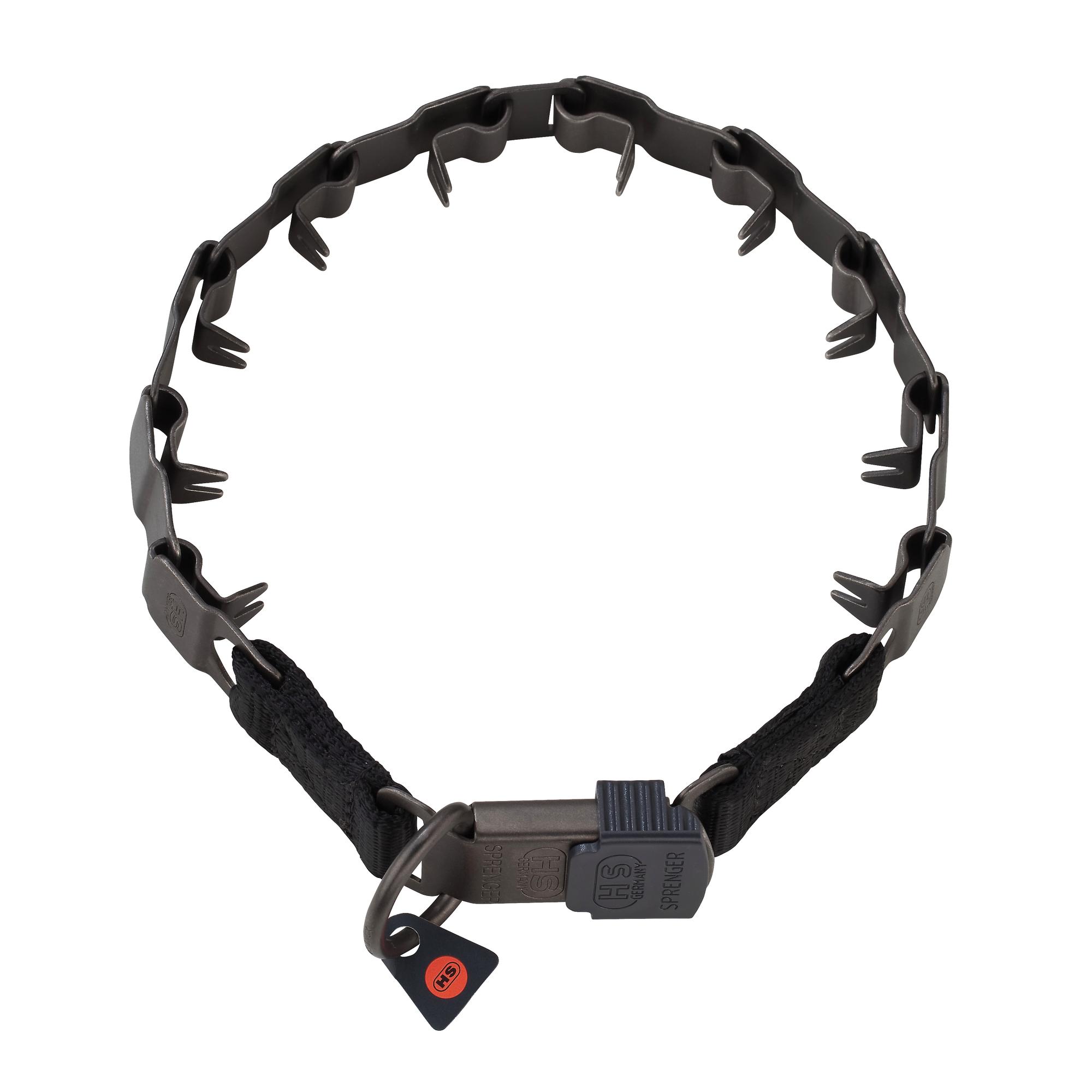 Black Star 黒染めステンレスのネックテック・スポーツの犬用首輪 60 cm [HS83#1082 Herm Sprenger code  50050 014 66] : プロングカラー、プロング首輪、ピンチカラー、ピンチ首輪、ドッグトレーニングカラー、犬のトレーニング首輪、犬用訓練首輪 、クロガンカラー ...