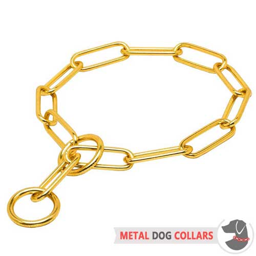 Choke dog collar for walking